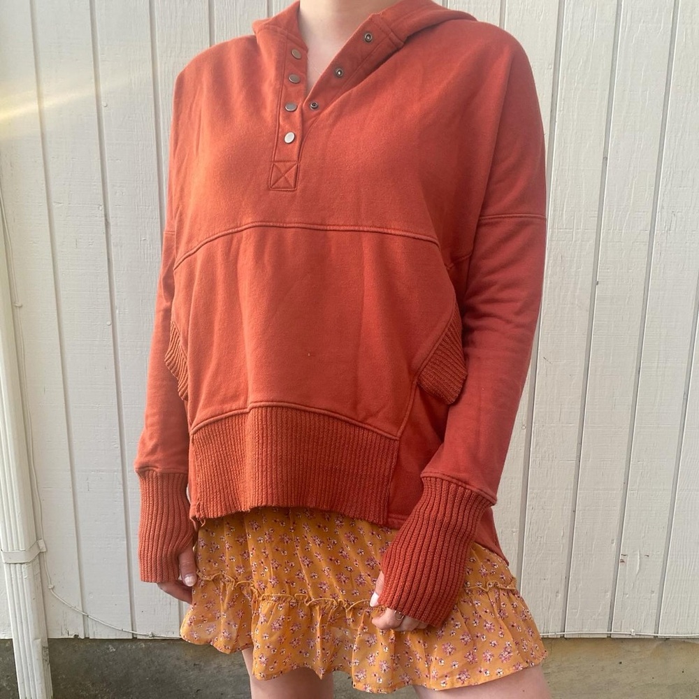 Women's Orange Hoodie